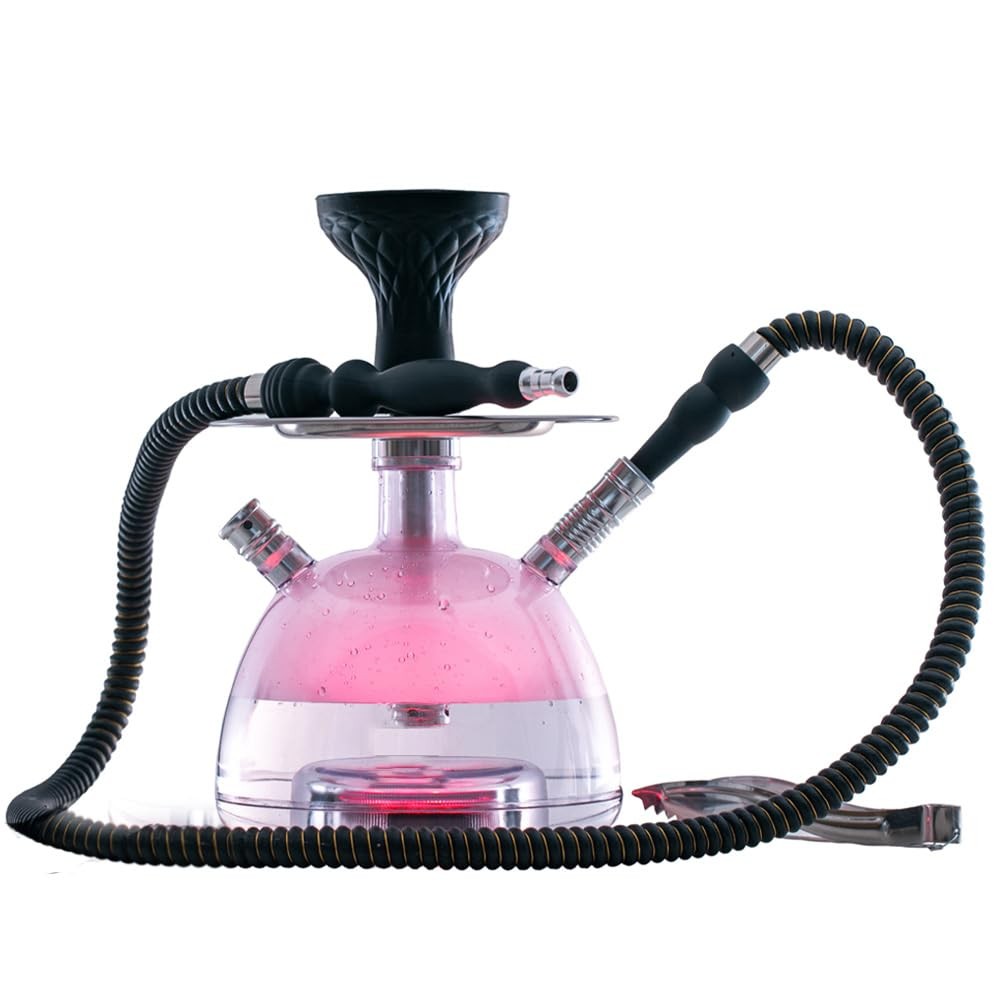 Hookah Set,Portable Modern Acrylic Hookah Set with Silicone Hookha Bowl Silk …