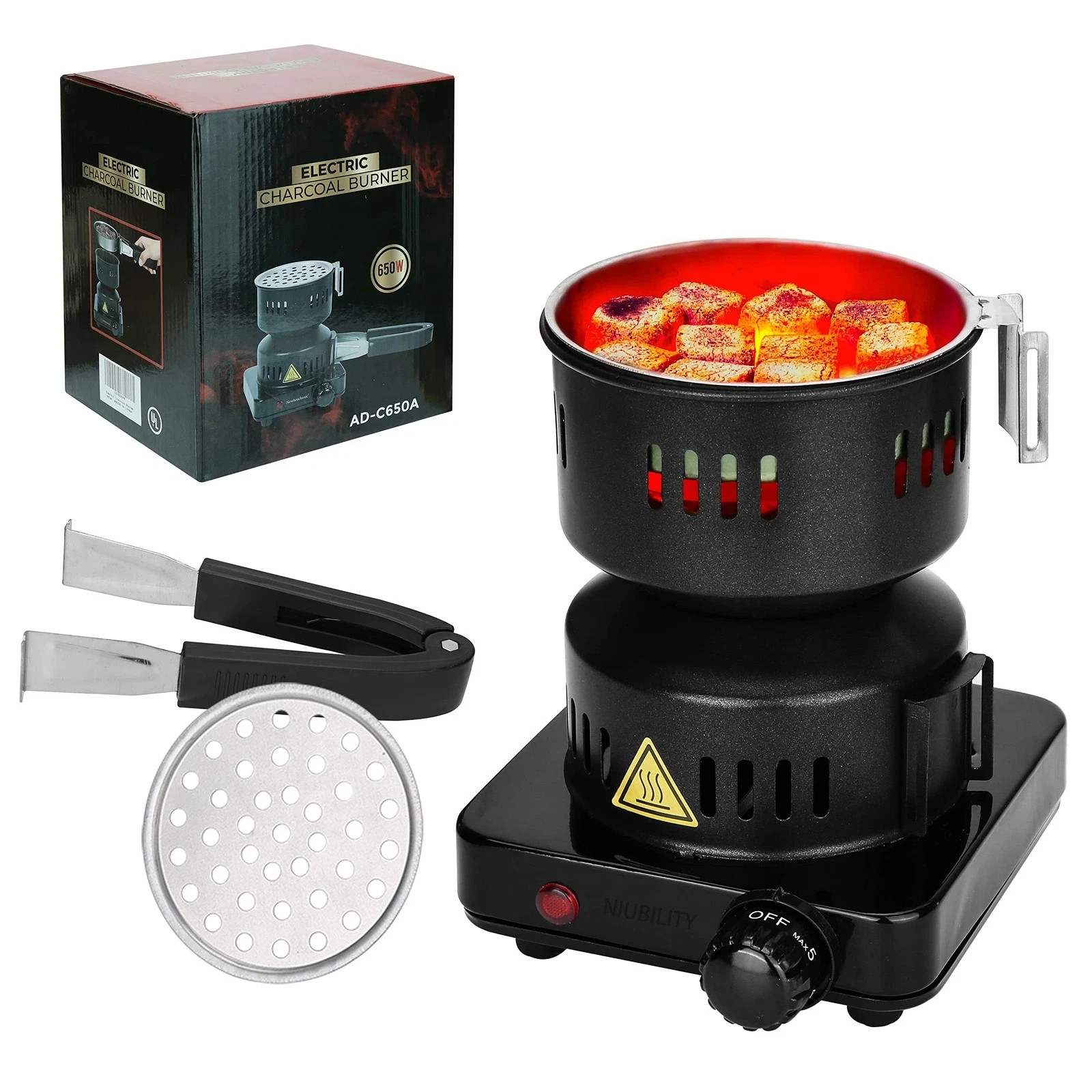 Electric Stove Coconut Charcoal Starter Hookah Coal Burner for Hookah Coal Bu…