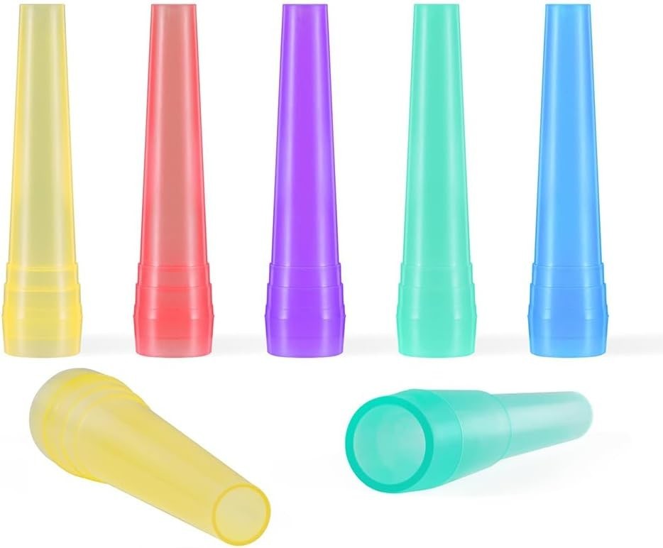 Hookah Tips Disposable Shisha Mouthtip Individual Wrapped Mix Colors Glossy Hook