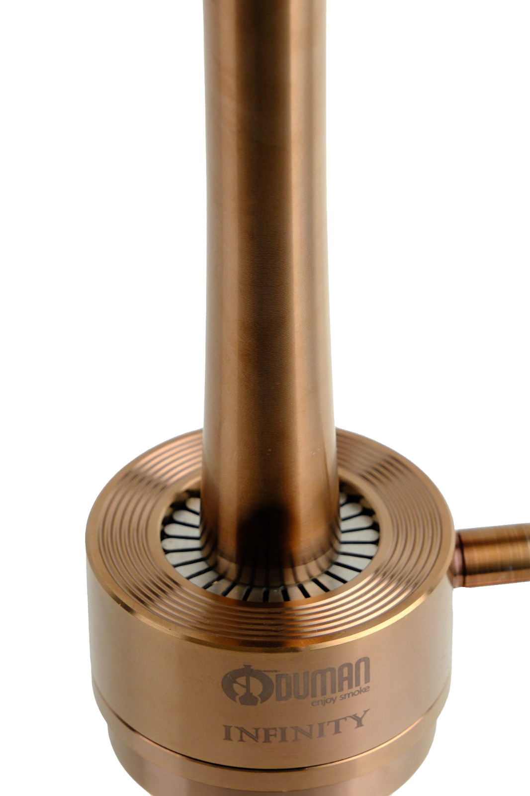 ODUMAN INFINITY HOOKAH – CLEAR GLASS-BRONZE BODY , Shisha Hookah Nargile EXPRESS