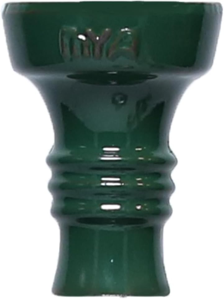 Mya Chico 251 Hookah – Complete Set with Glass 12 Inch Bowl & Cage (GREEN)