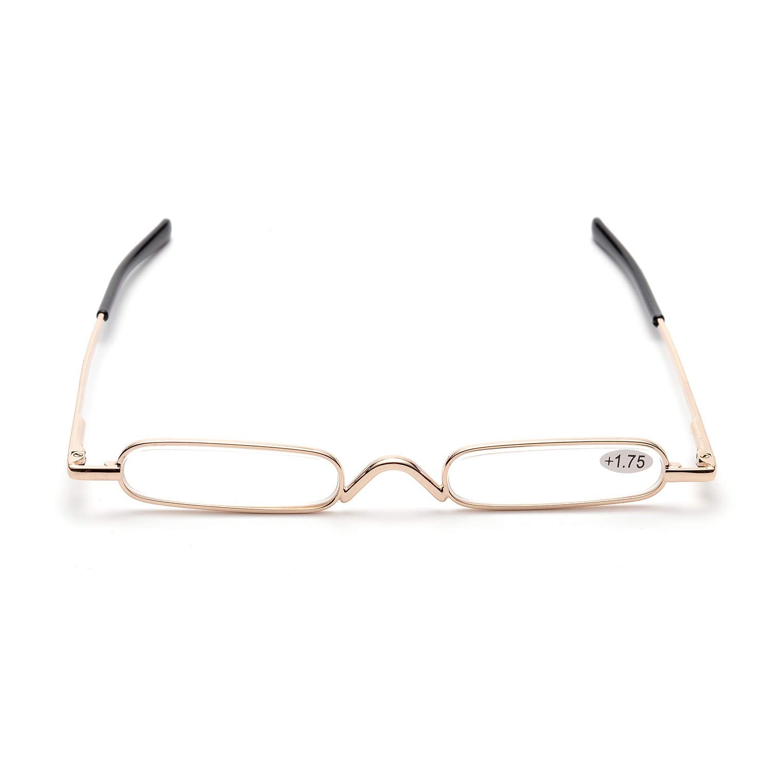 ZUVGEES Easy Carry Mini Compact Slim Reading Glasses—Lightweight Portable