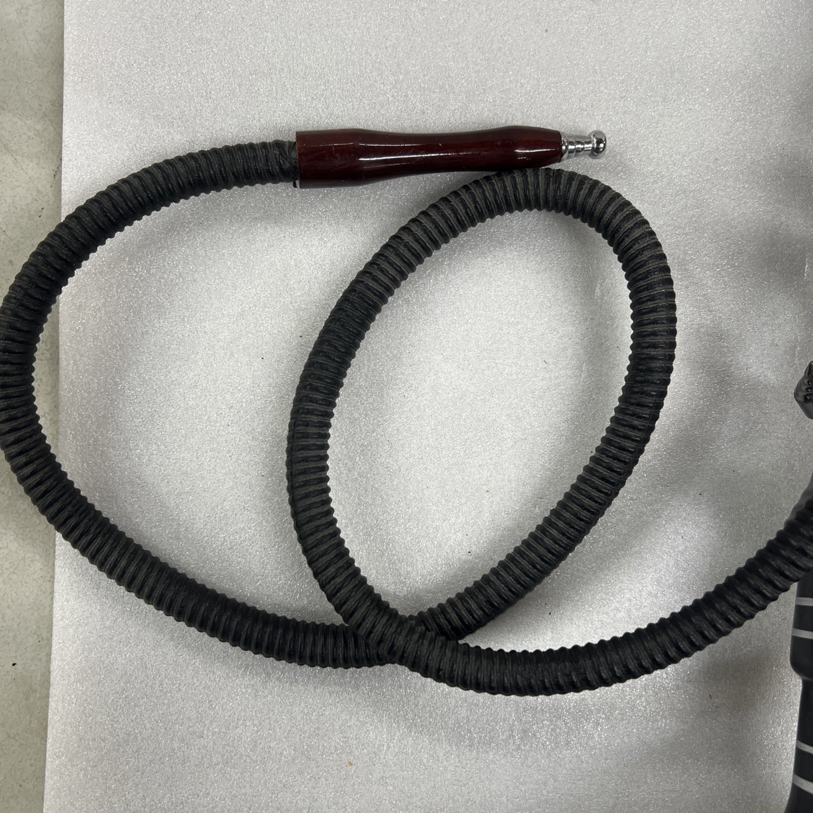 Black Hookah Shisha Water Pipe with Hose – No Bowl – For Part