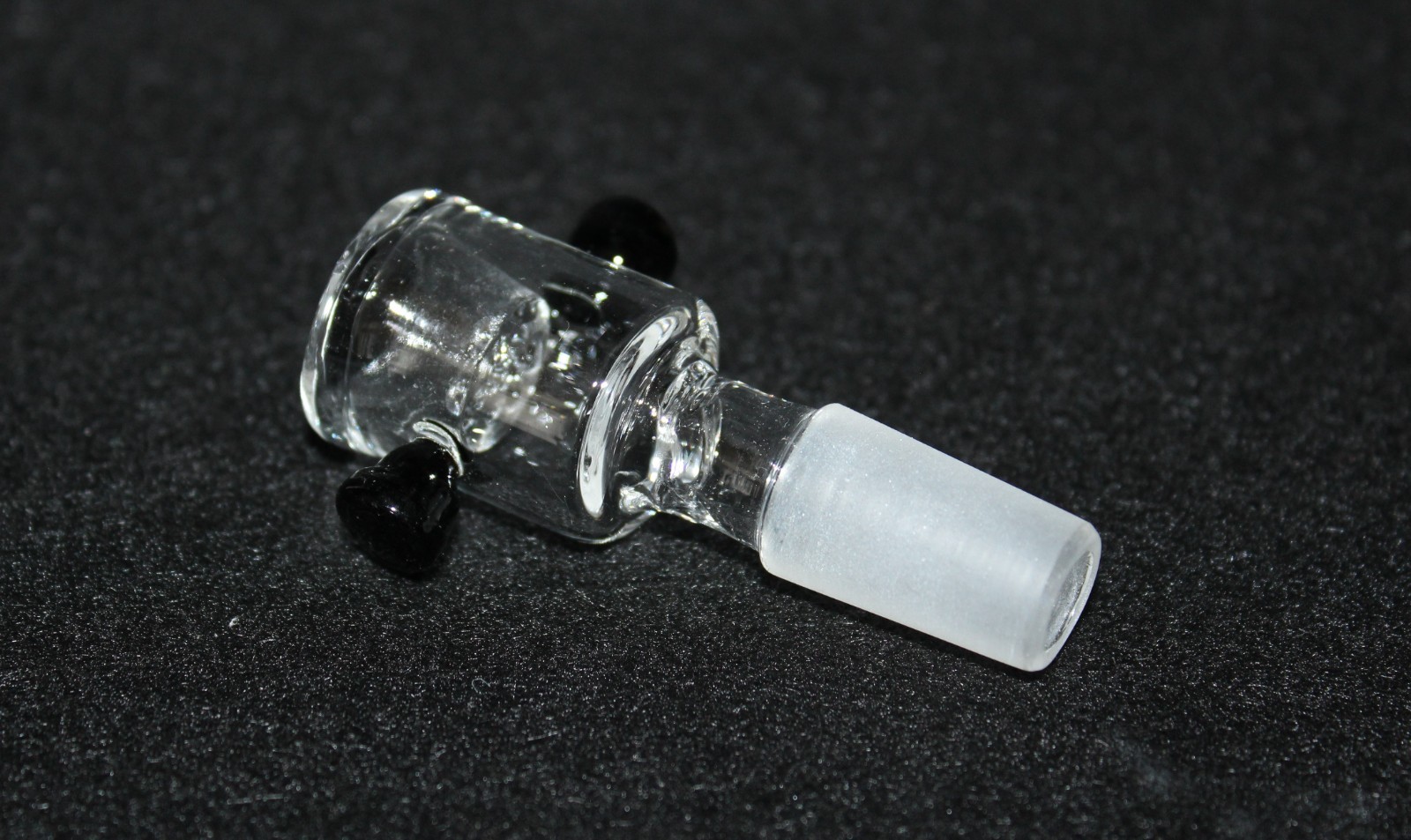 14mm CARBON GRIP Slide Bowl Tobacco w/built-in screen Glass Slide 14 mm