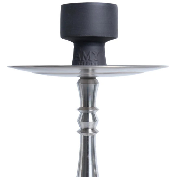Hookah AMY Deluxe SS12 Stainless Steel Shisha 4 Color Variants Full Set Кальян