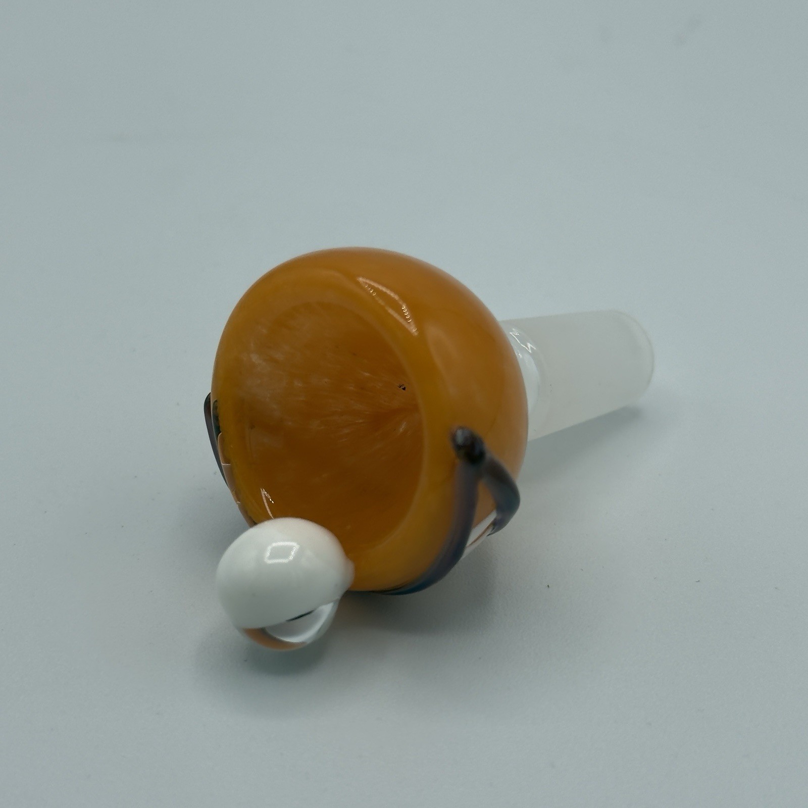 14MM Male Glass Bowl Piece Slide for Bong Water Pipe Hookah – Orange Cyclops