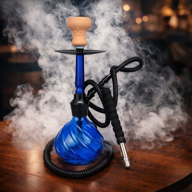 ELITE HOOKAH ROYAL – 1 HOSE | 18&Prime; BLUE | ONLY $49.99 – FREE SHIPPING