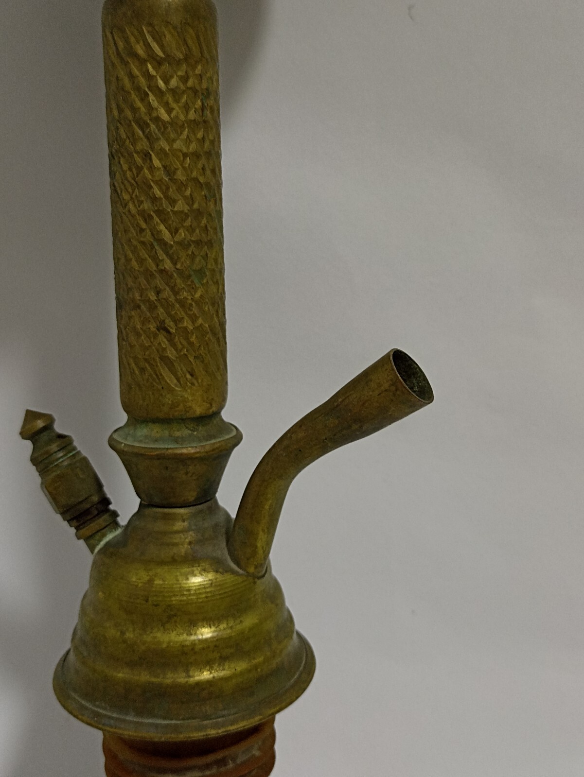 Antique Vintage Rare Brass Egyptian Hookah