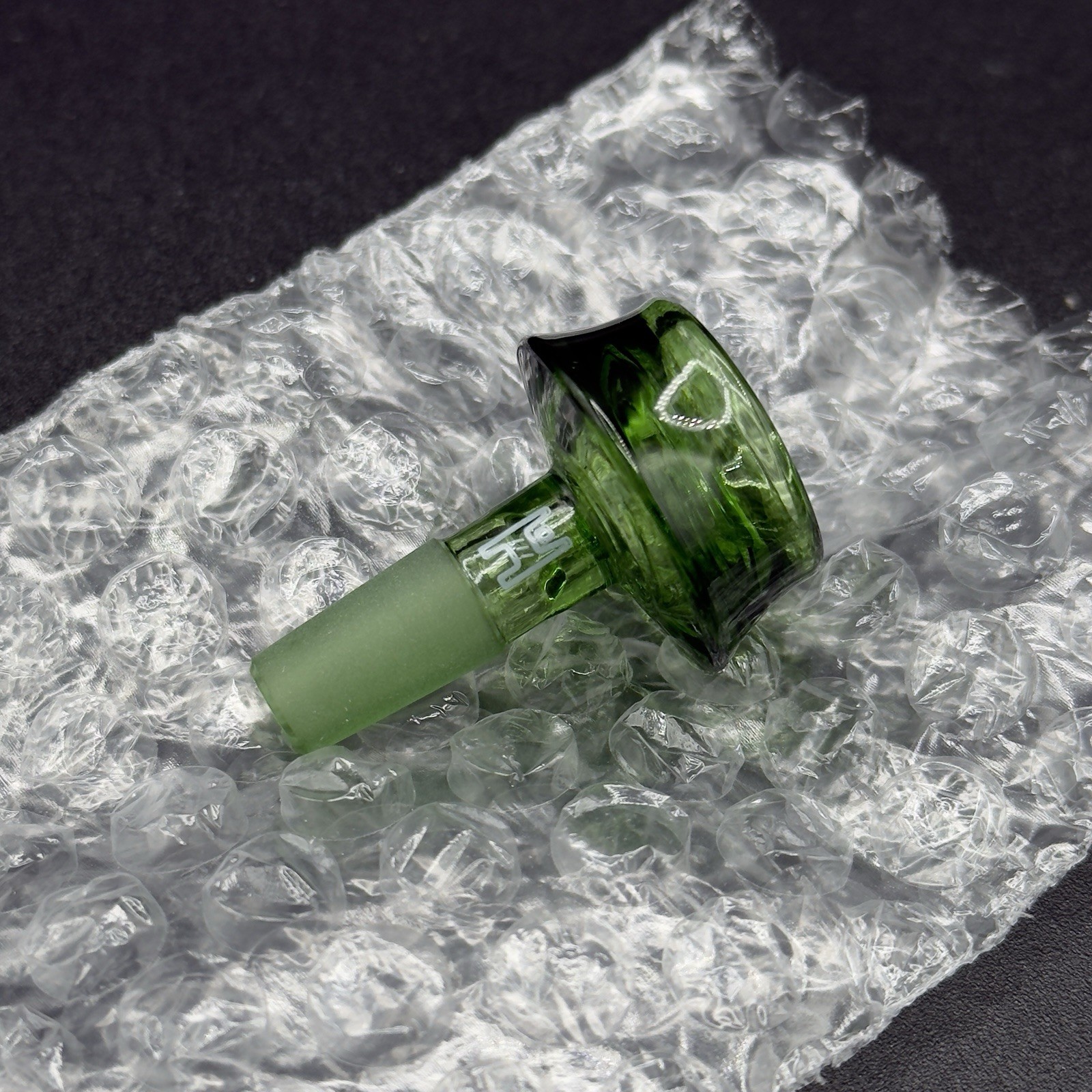 10mm Human Grade Cauldron Bowl Slide For Bongs Water Pipes Hookahs – Green