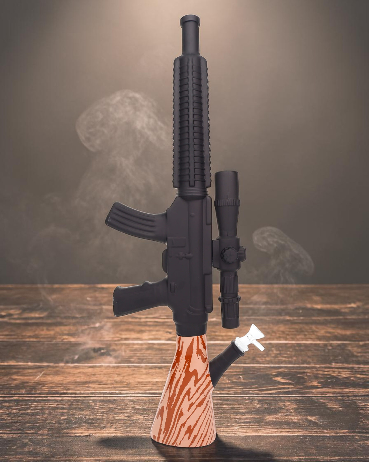 Tall Bong 24 Inch Thick Glass Rifle Beaker Bong Cool Bong Heavy Bong Monster