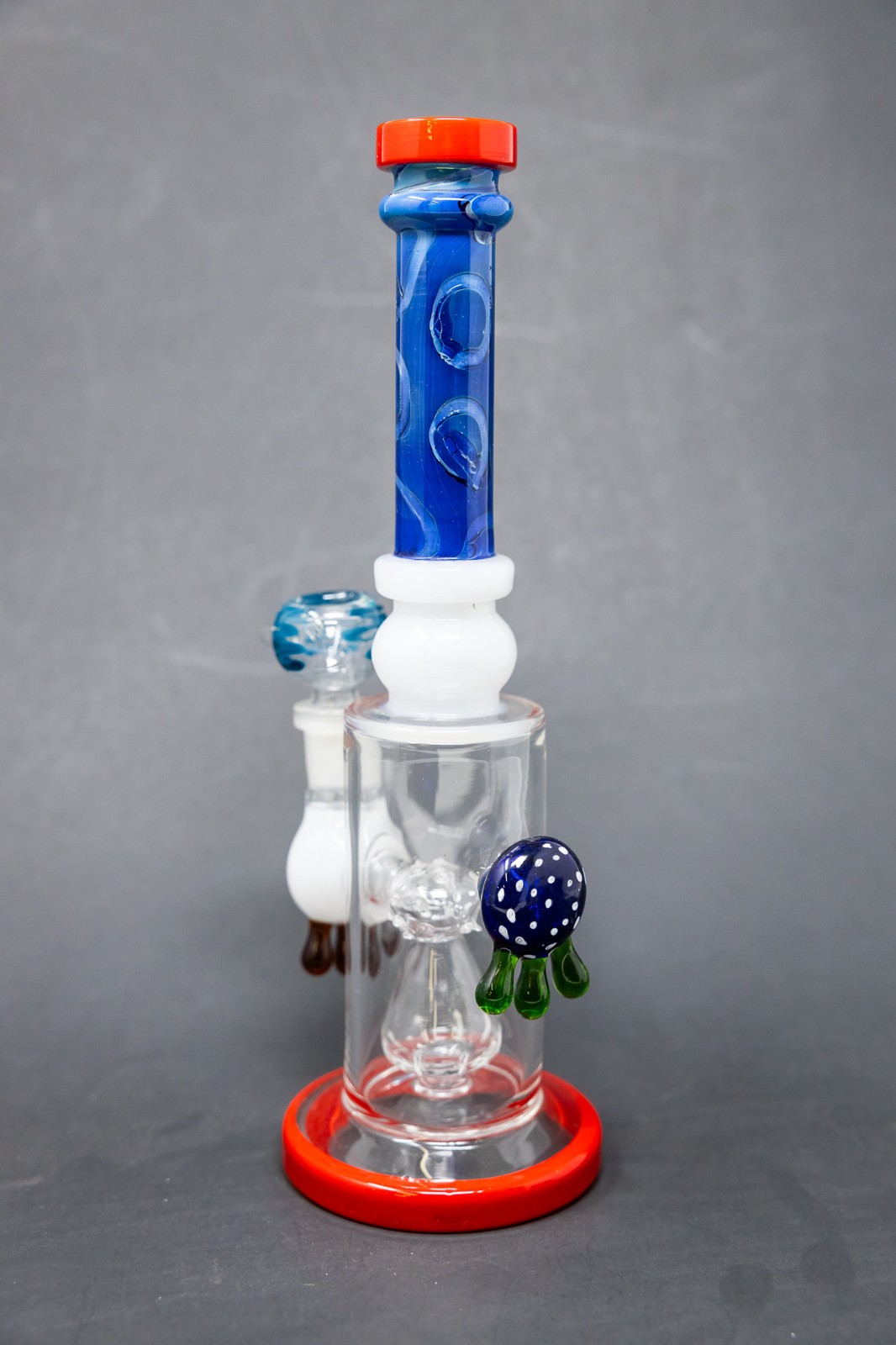 Hookah Water Pipe Glass 10&Prime; Assorted Drip Bong – 14mm Bowl Fast Shipping