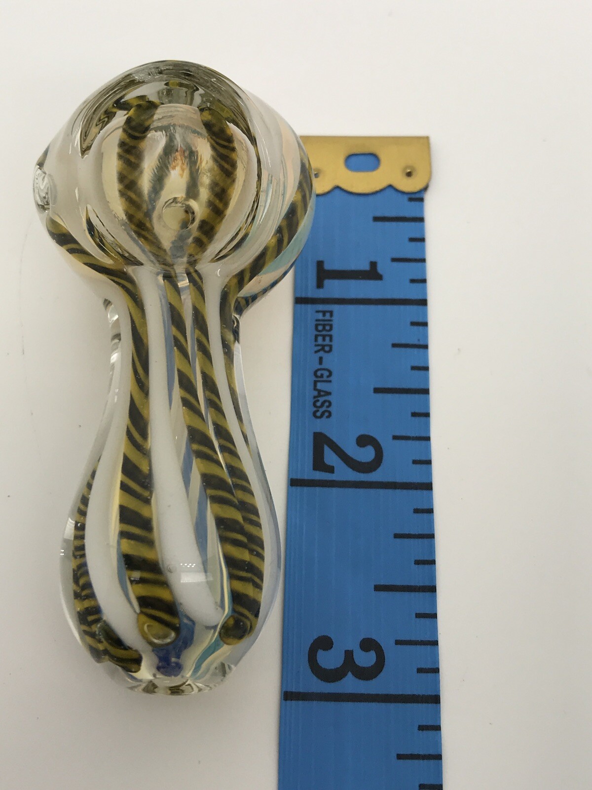 HITTER USA TOBACCO POCKET PIPA SMOKING 3” HEAVY HAND BLOWN GLASS BOWL MINI PIPE