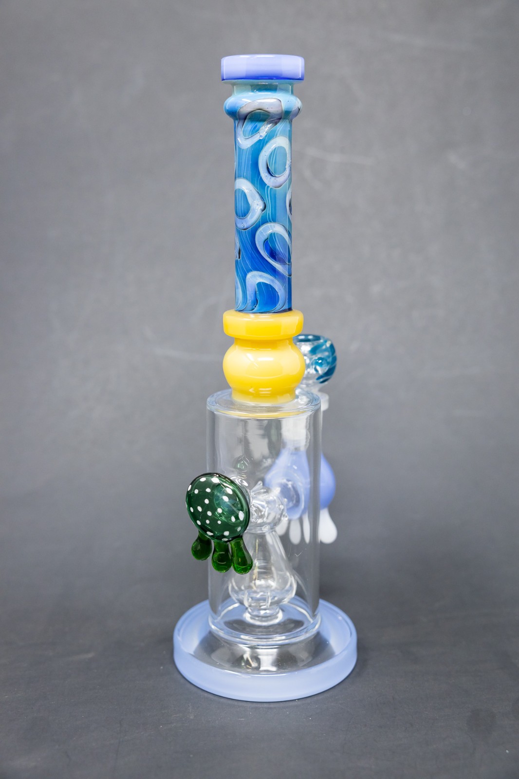 Hookah Water Pipe Glass 10&Prime; Assorted Drip Bong – 14mm Bowl Fast Shipping