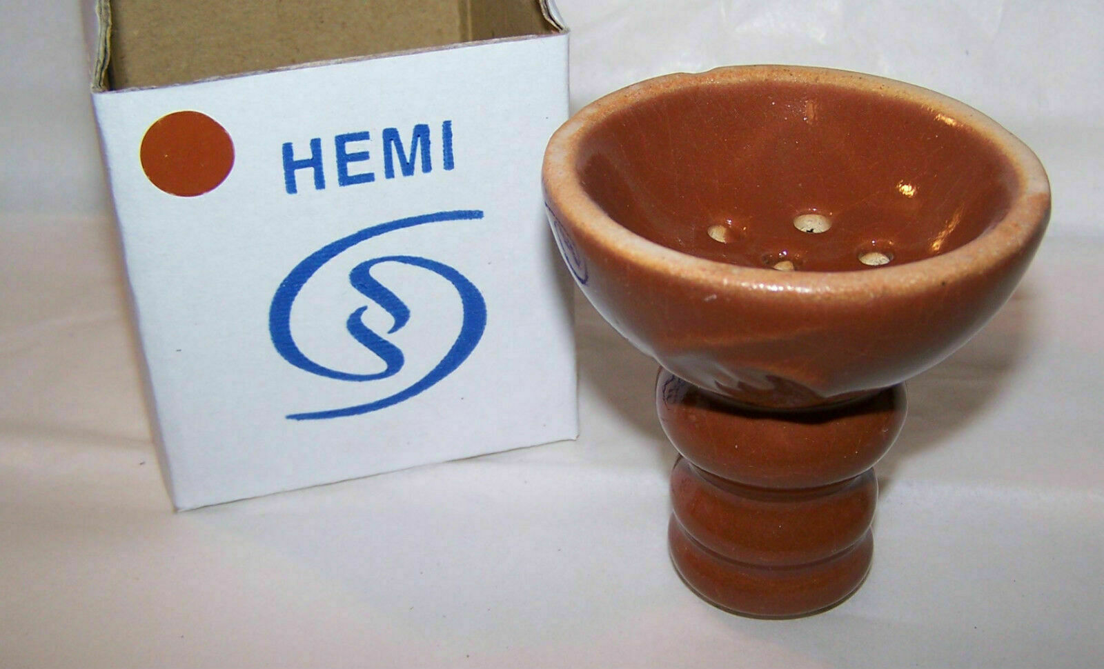 Social Smoke Hookah / Shisha Hemi Bowl / Head Clay Terra Cotta