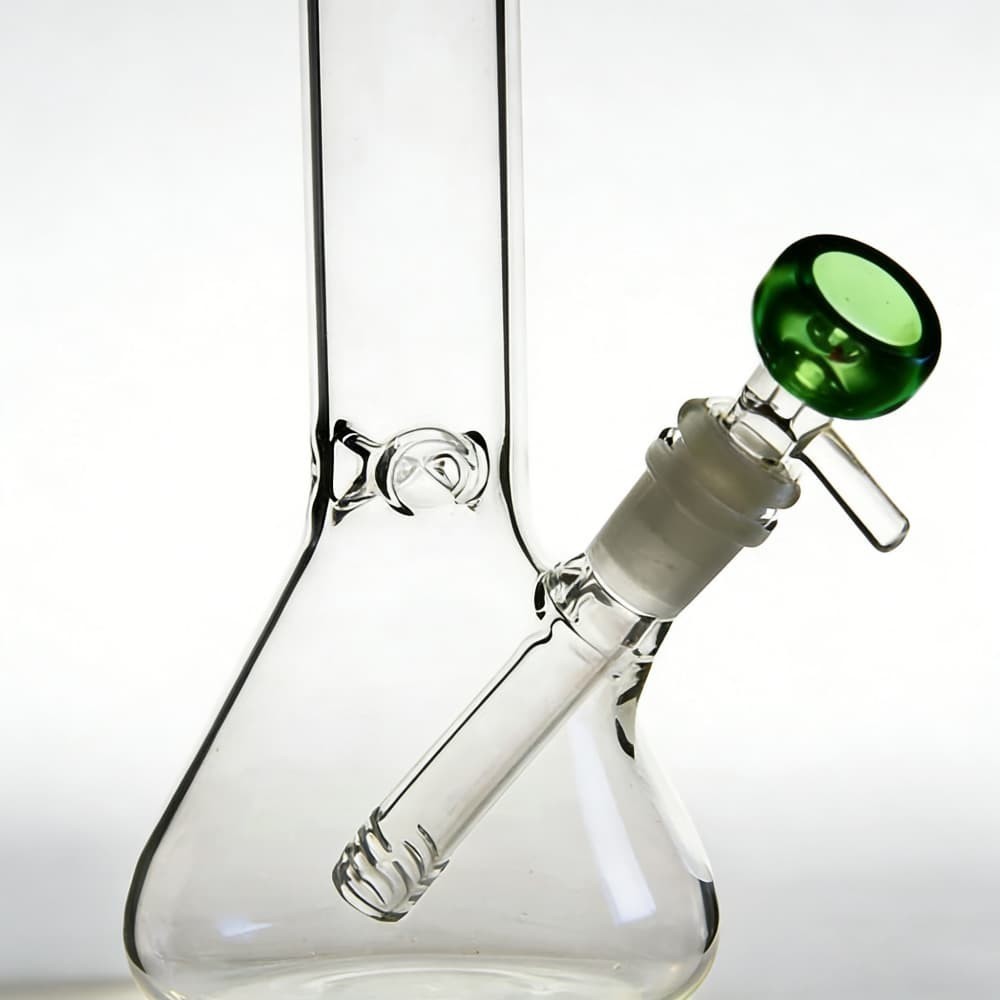 Heavy Glass Bong 10 inch Water Pipe Smoking Bong Beaker+14mm Bowl hookah