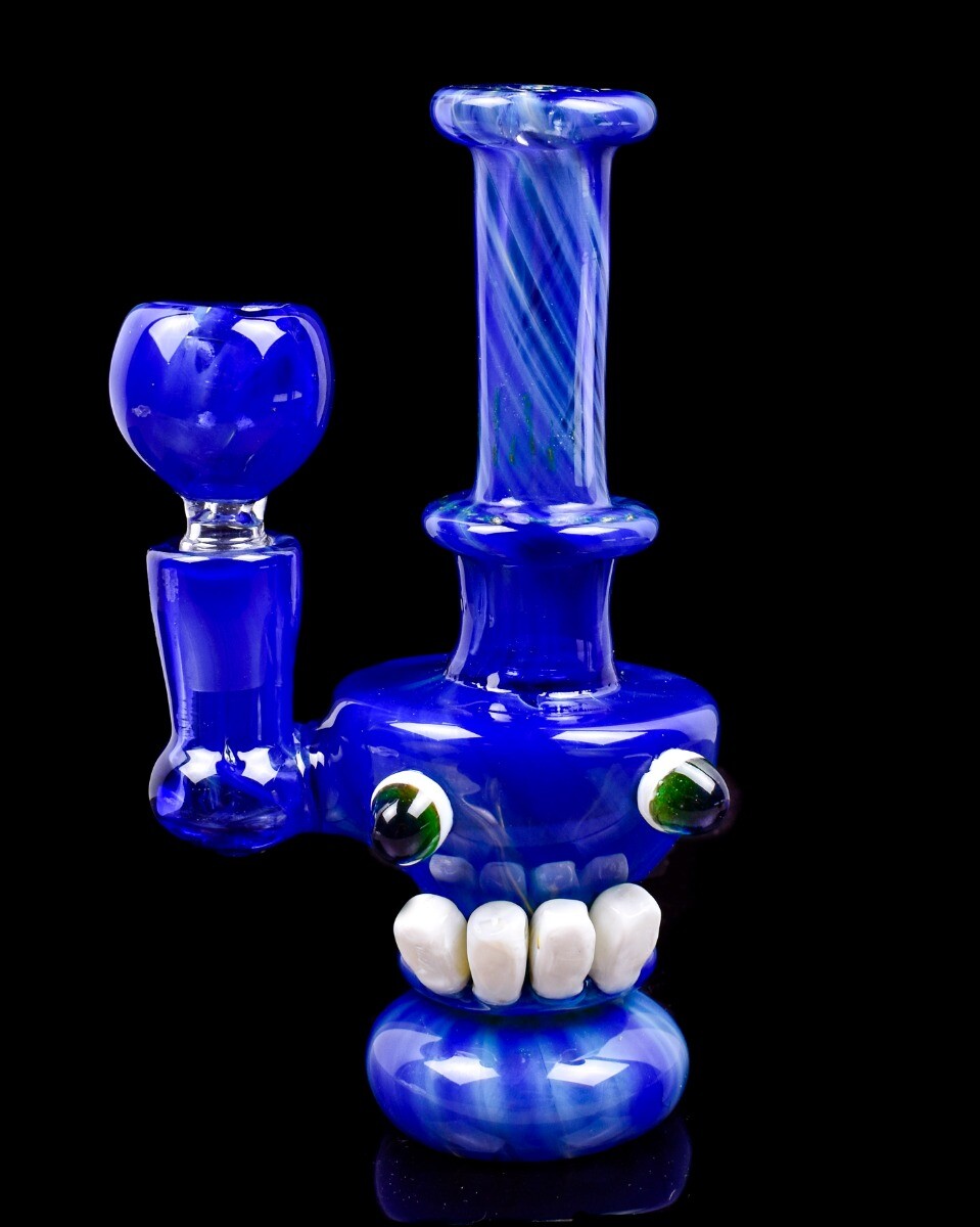 THICK UFO Monster BONG Cool Glass Water Pipe HOOKAH Bubbler HALLOWEEN Pipe *USA*