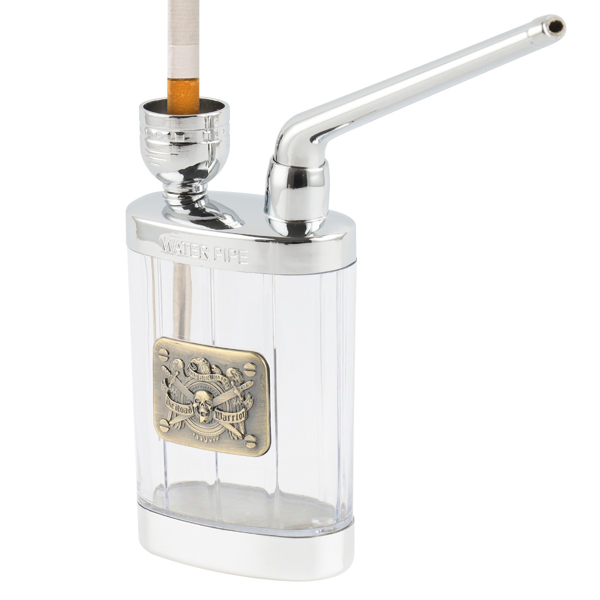 Portable Mini Small Water Bong Herb Smoking Pipe Double-Use For Tobacco Hookah