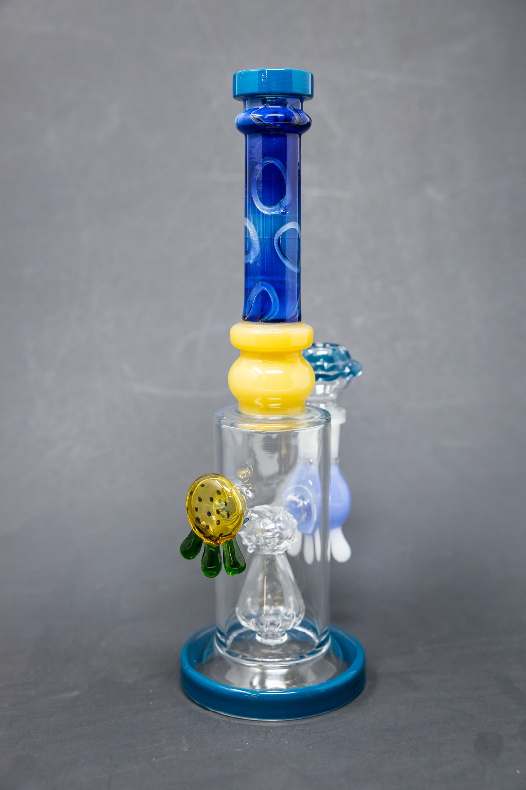 Hookah Water Pipe Glass 10&Prime; Assorted Drip Bong – 14mm Bowl Fast Shipping