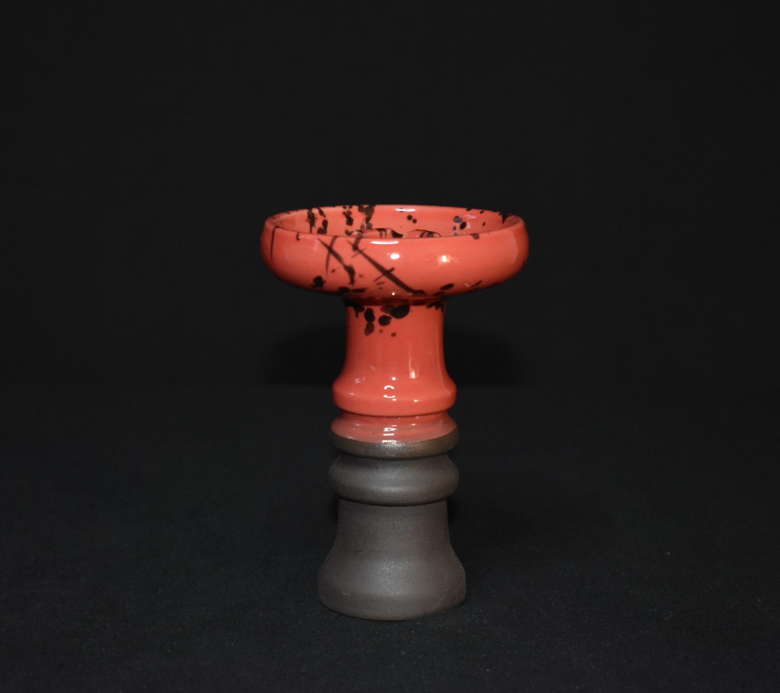 Red Large hookah ceramic bowl | Hookah bowl | Hookah phunnel bowl | over 4&Prime;