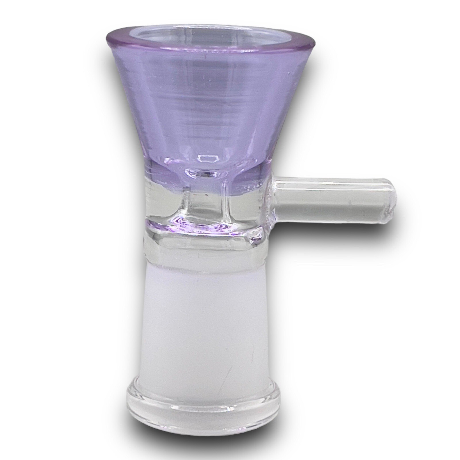 14mm Glass Bowl Slide FEMALE Water Pipe Hookah Tobacco Bong Bowl – PURPLE