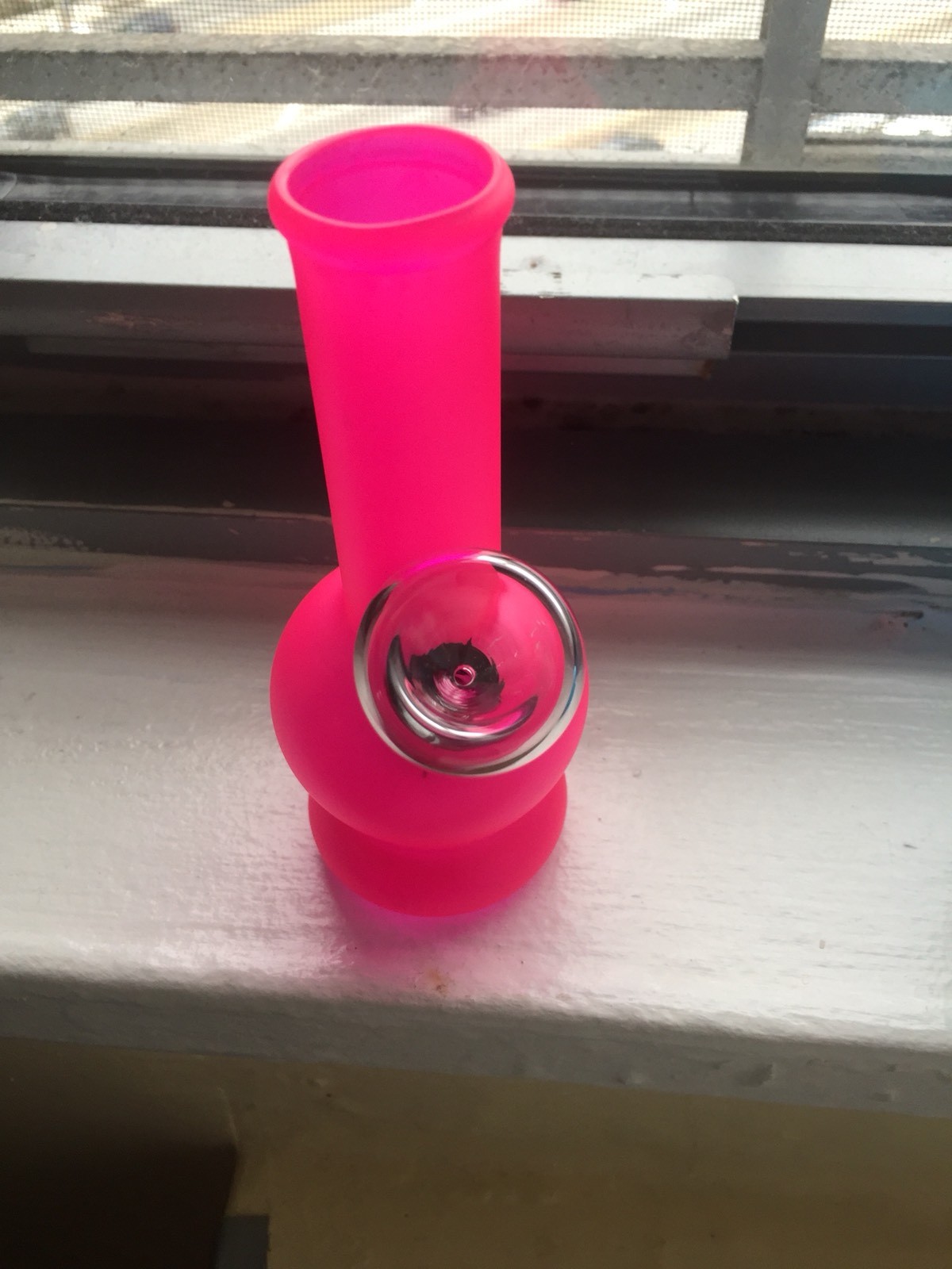 HOOKAH 5” INCH MINI WATER PIPE GLASS BONG STICKERS PINK ORANGE GREEN BLUE & MORE