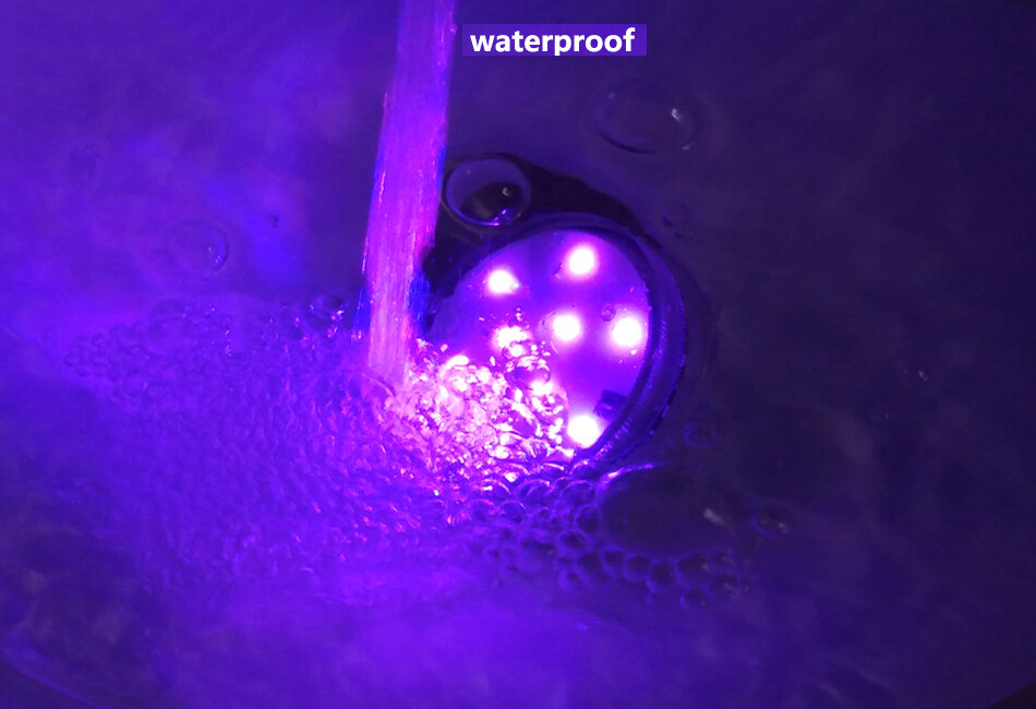Hookah Led Light Set Coasters Underwater Insert + Remote Control
