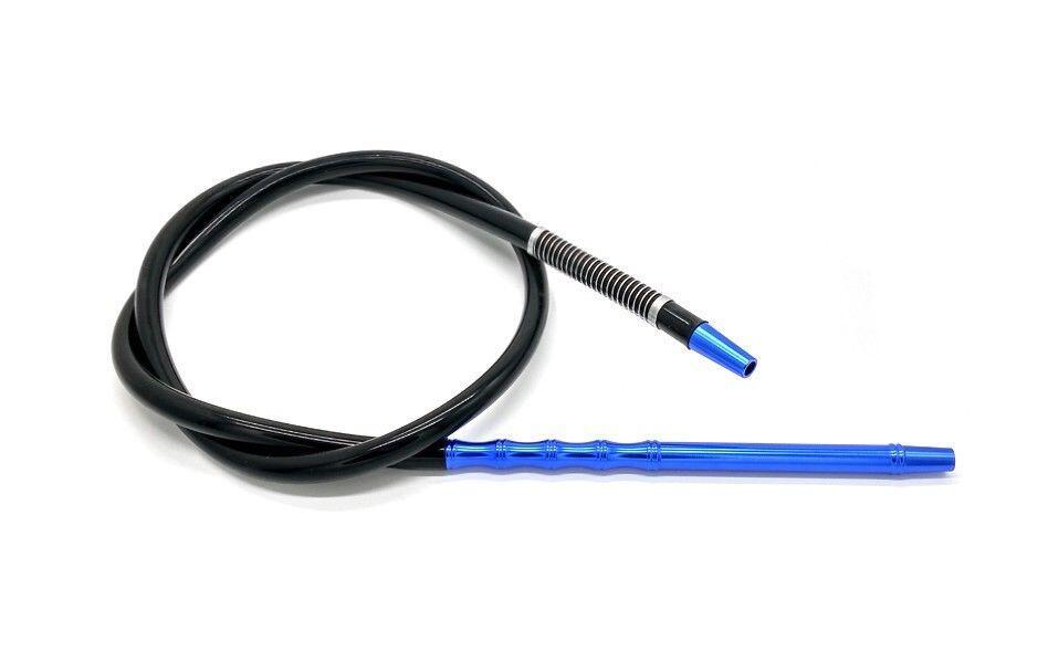 NEW Bamboo Style Aluminium&Silicone Hose Pipe Shisha Hookah Narghile Accessories