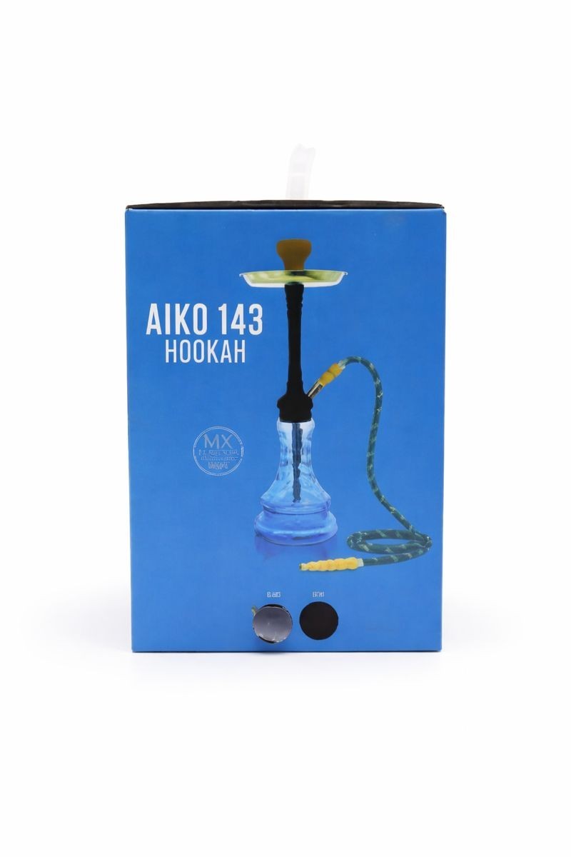 MYA AIKO 143 Hookah | 1 Hose | 23&Prime; | Purple | MXFunction | FREE Shipping