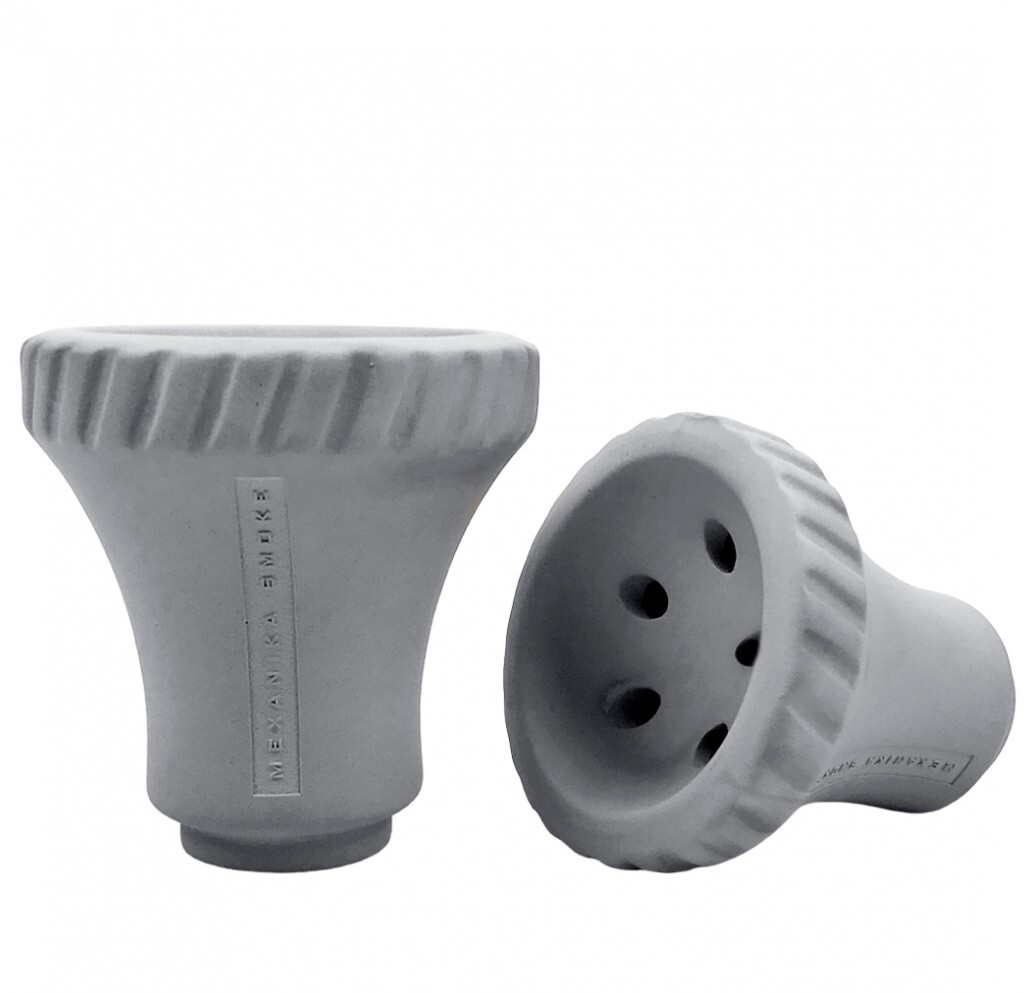 Mexanika Hookah Bowl GEAR GRAY Premium Shisha 0029