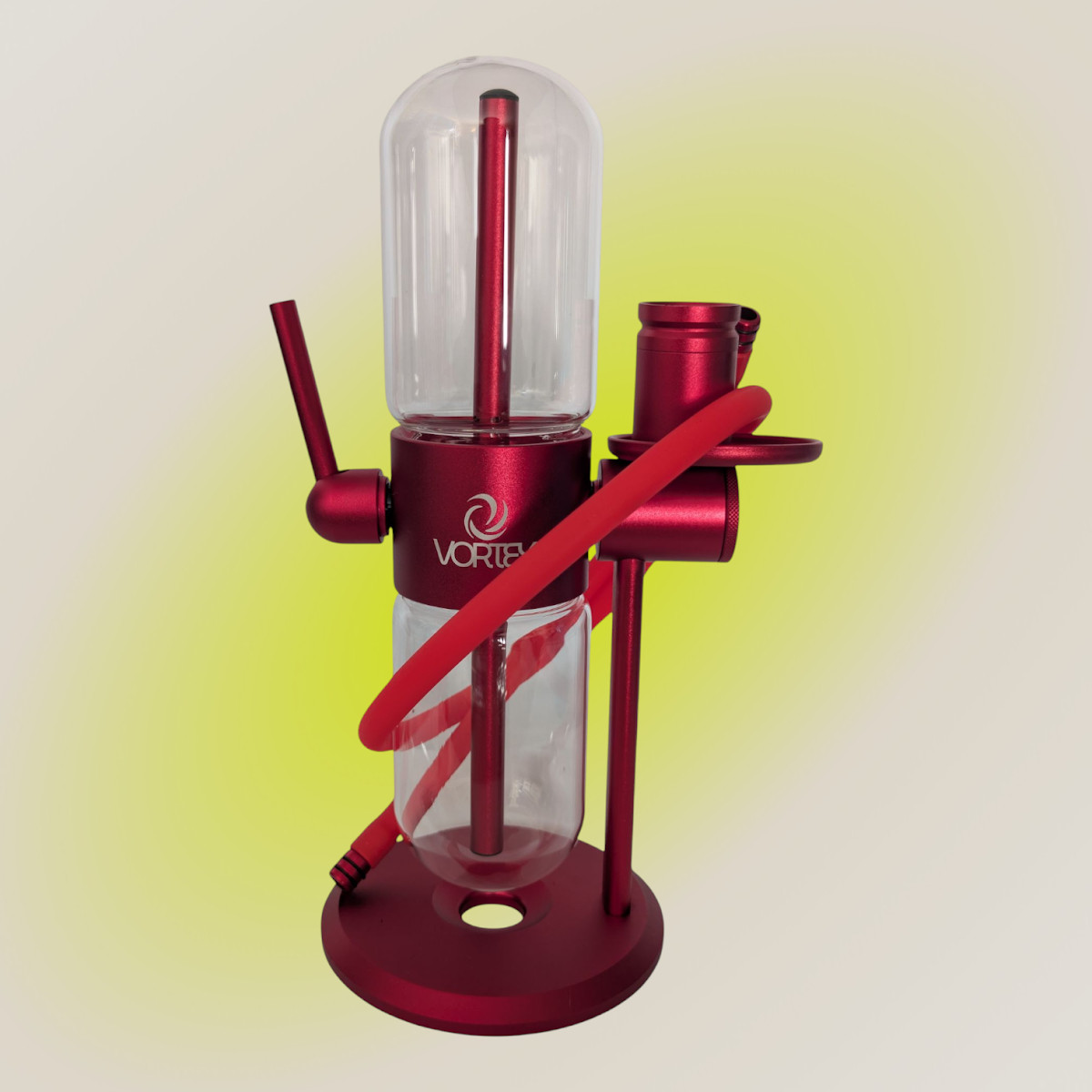 VORTEX Gravity Hookah Glass Bong Water Pipe 360 Rotating Gravity Bong – Straight