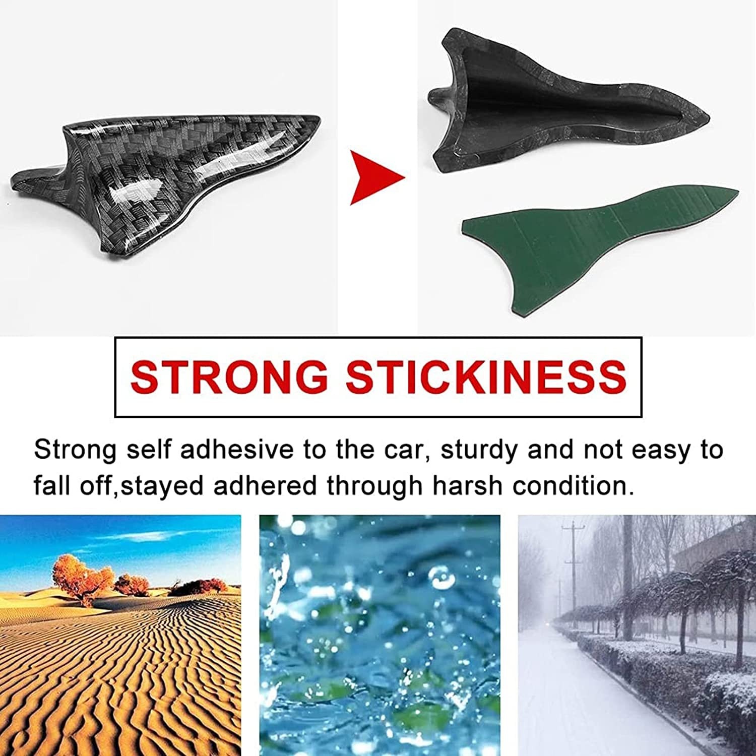 Air Vortex Generator Diffuser Shark Fin 10Pcs Set Kit Compatible