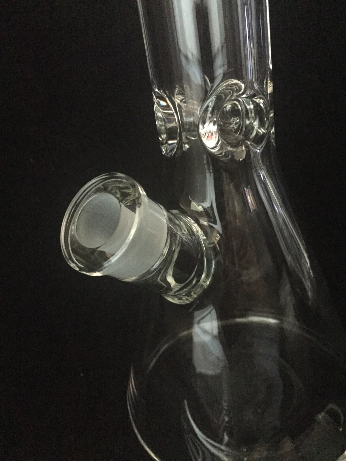 9mmHeavy Thick Glass Water Pipe Bong Beaker “18” Inch