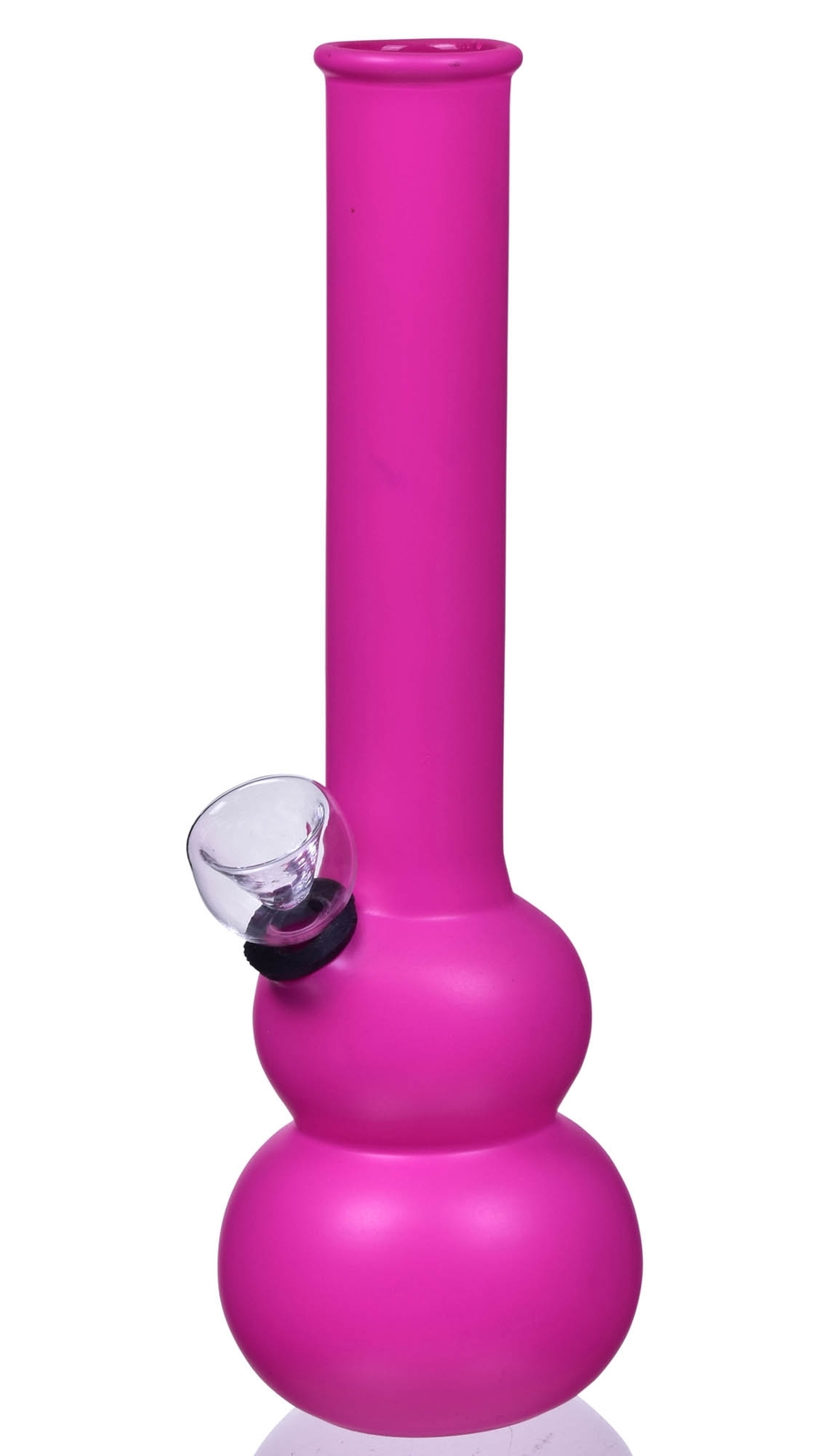 8&Prime; CUTE Glass Water Pipe DOUBLE Bubble BONG Hookah GIRLY Bubbler HOT *USA*