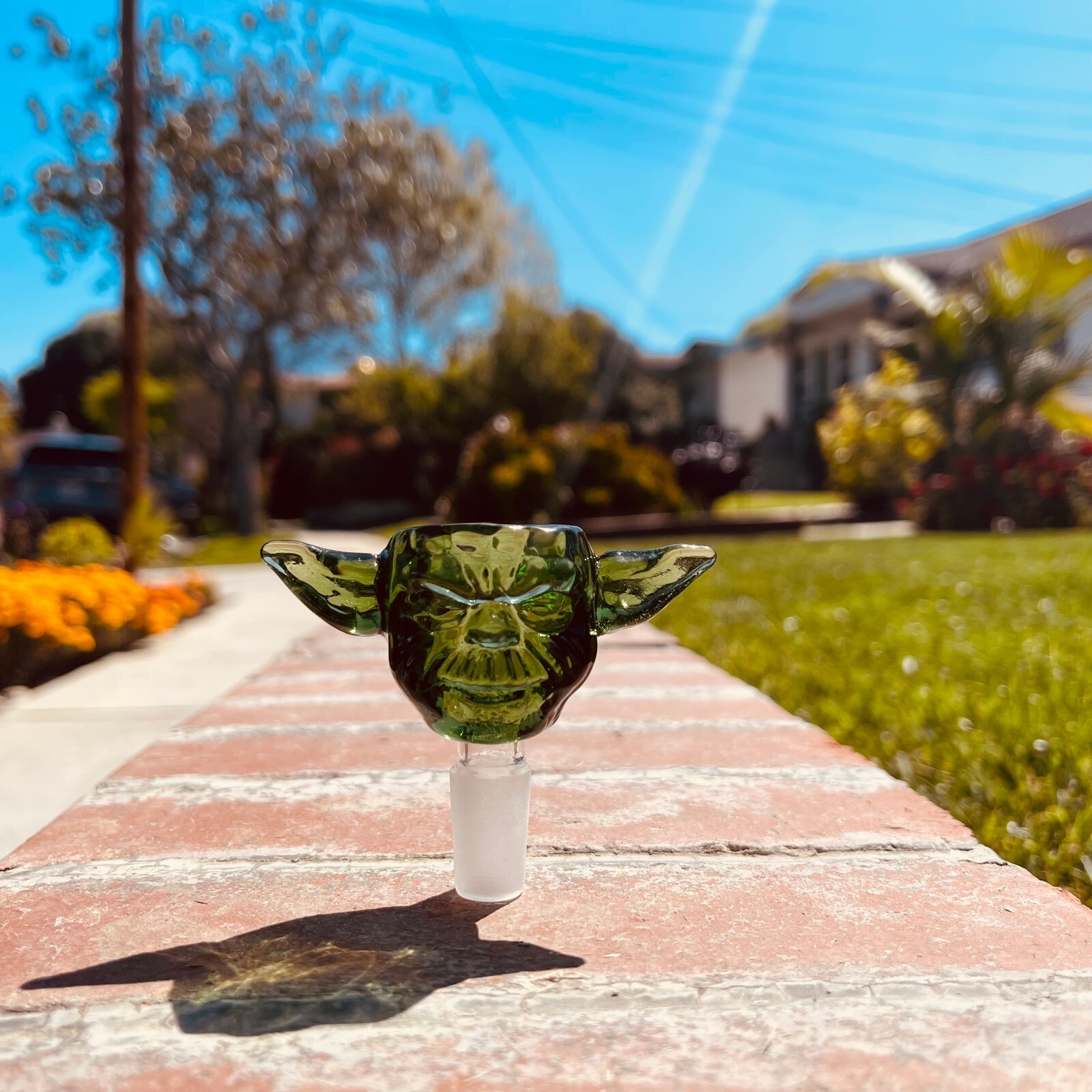 2-PCS Primium 14mm Star Wars Yoda Bowl Head for Water Filter Bong