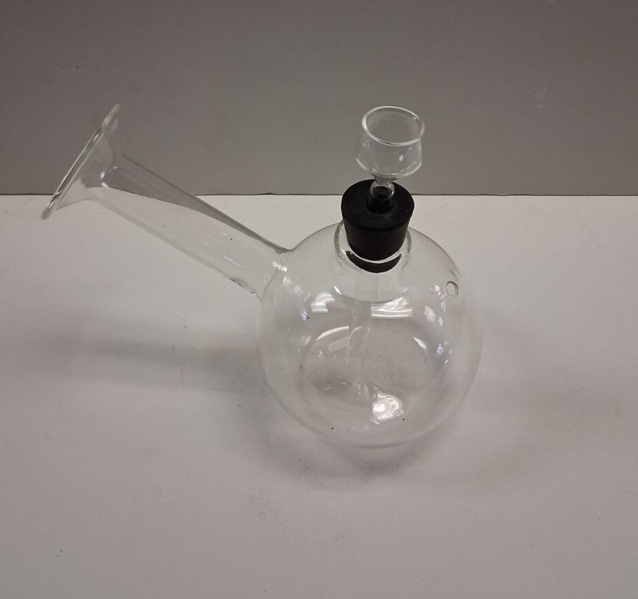 7&Prime; TOKER GLASS WATERPIPE HANDHELD BUBBLE PIPE THUMB CARB THICK BONG HOOKAH