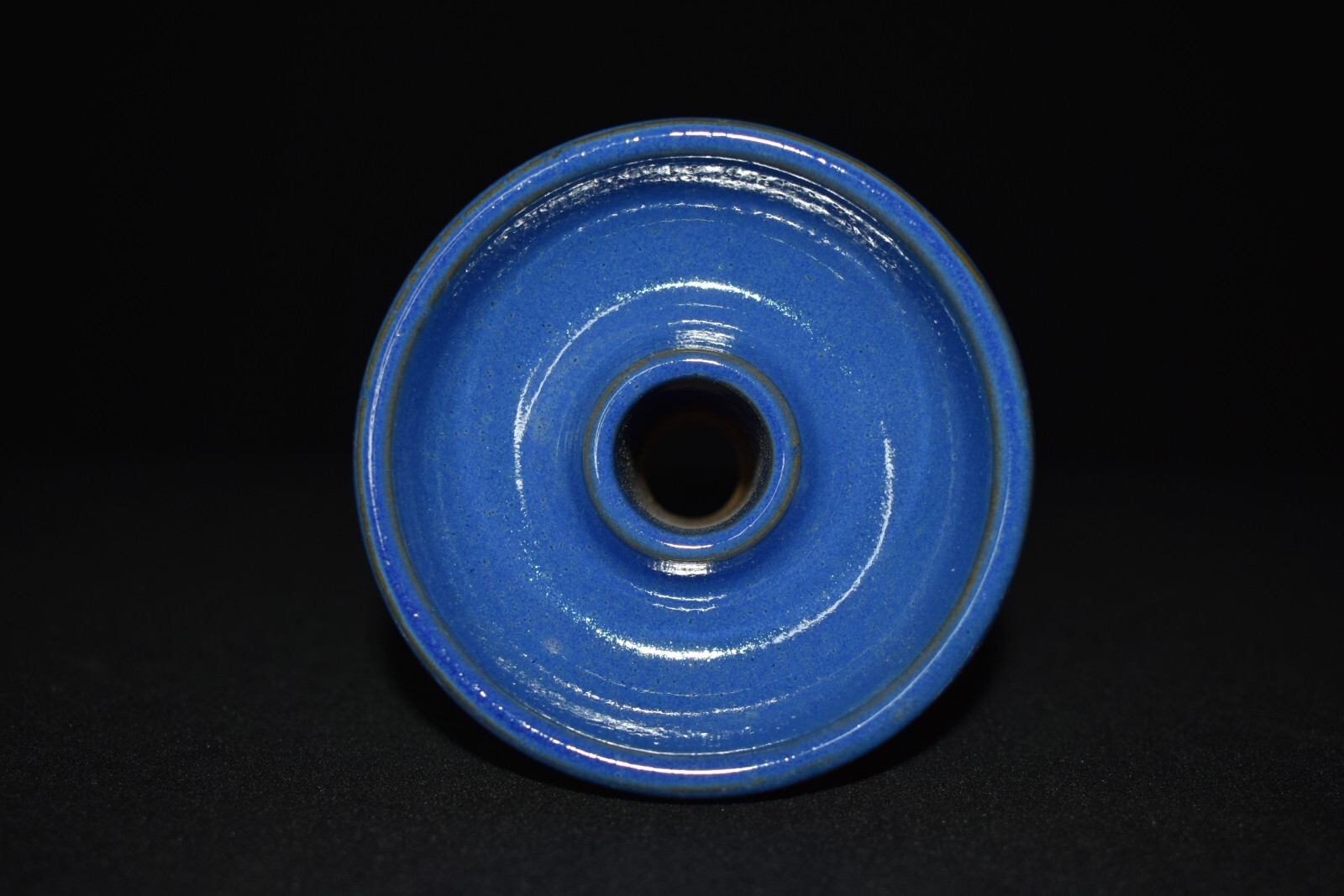 Blue Large hookah ceramic bowl | Hookah bowl | Hookah phunnel bowl | over 4&Prime;