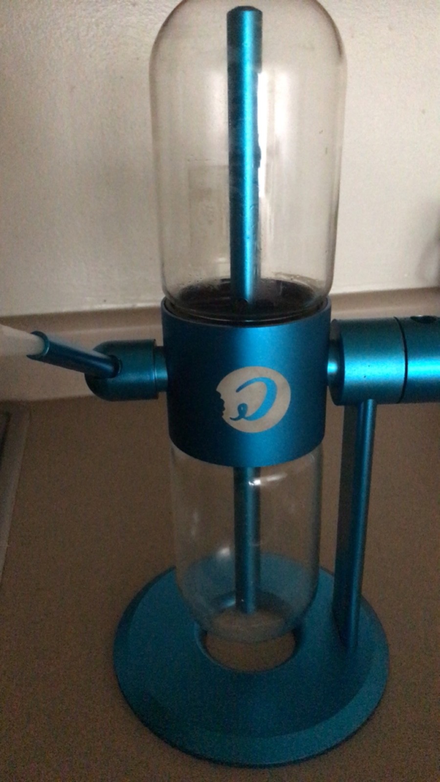 Stündenglass x Cookies Blue Gravity Infuser Hookah | Lightly Used – Please Read