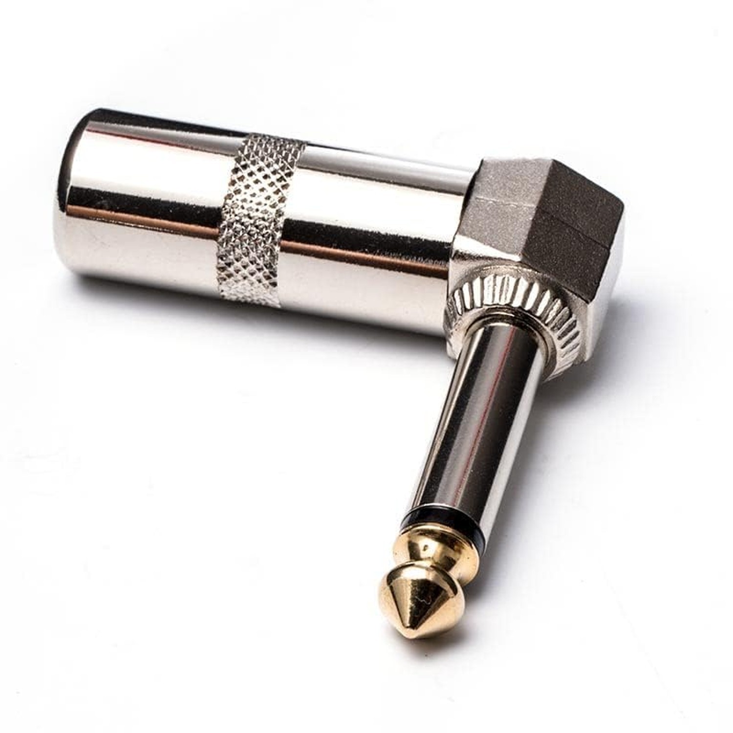 TS Mono Plug,1/4&Prime; 90 Degree Right Angle Plug, 6.35mm Heavy Duty TS Mono Male …