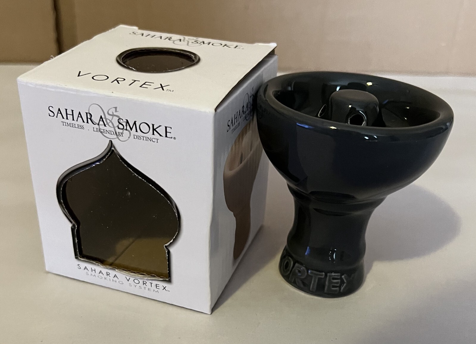 NEW Grey Authentic Sahara Smoke Vortex Hookah Smoking Shisha Bowl