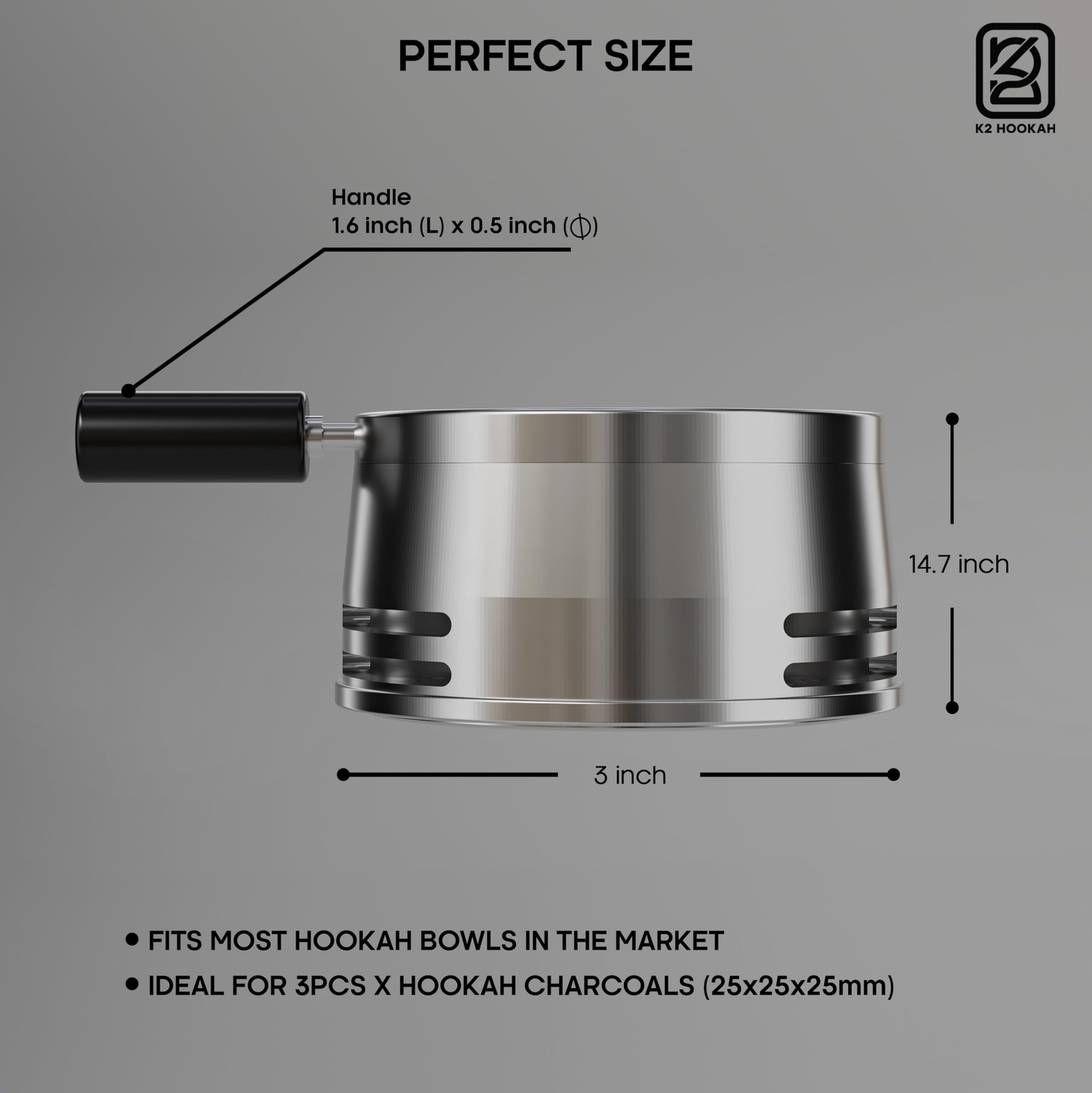 Hookah Coal Holder | Shisha Heat Management System | Hookah Accessories Charc…