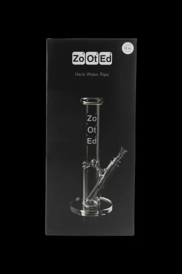 Zooted 12&Prime; Water Pipe*Bong* Borosilicate Glass*14mm Herb Bowl