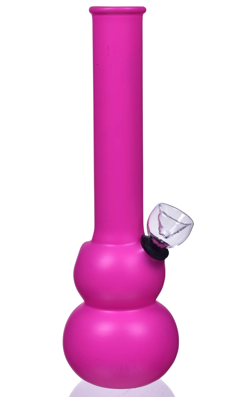 8&Prime; CUTE Glass Water Pipe DOUBLE Bubble BONG Hookah GIRLY Bubbler HOT *USA*