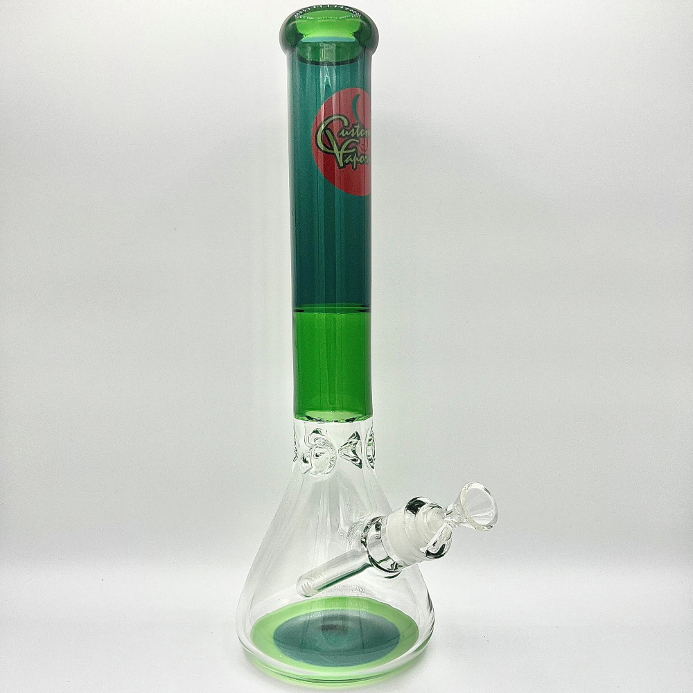 Custom Vapors 15.5&Prime; Beaker Style Bong Water Pipe – Get the Ultimate Smoking Expe