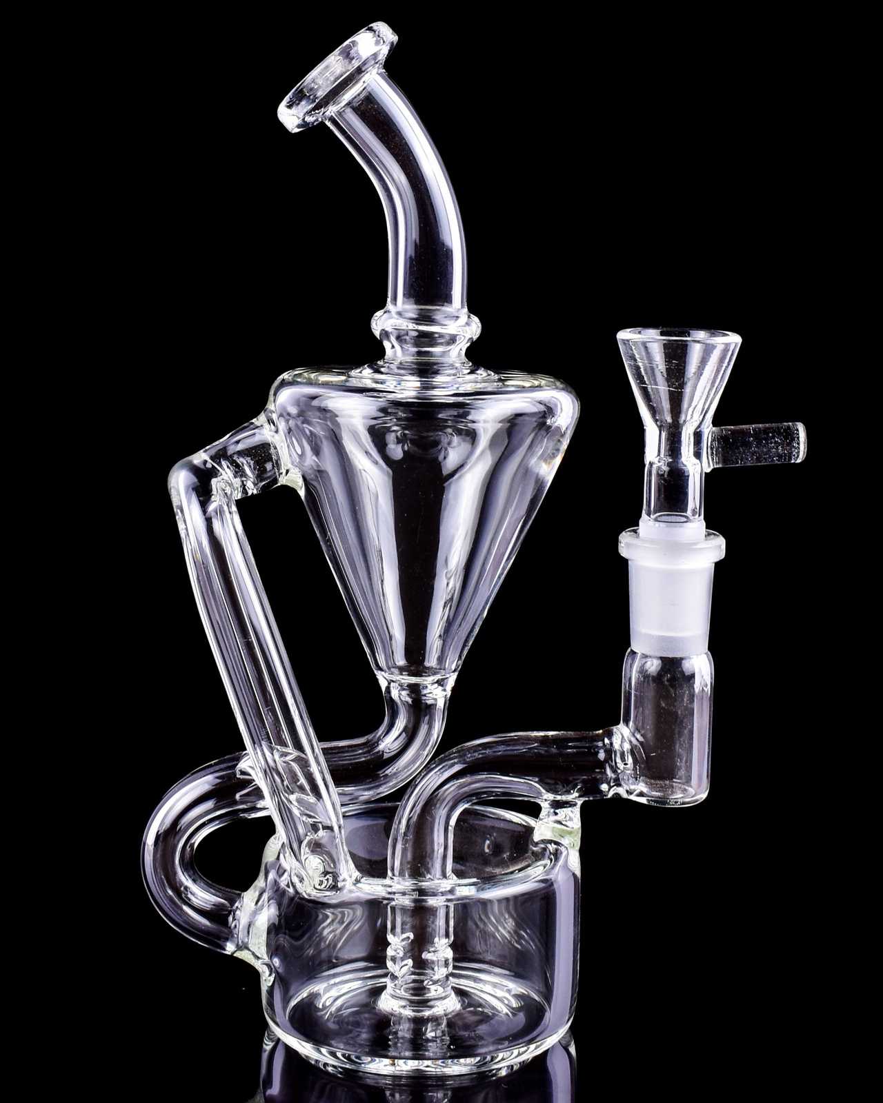 Cute Bong Glass Water Pipe RECYCLER Bong Cool Bong Mini Bong Chamber *USA*