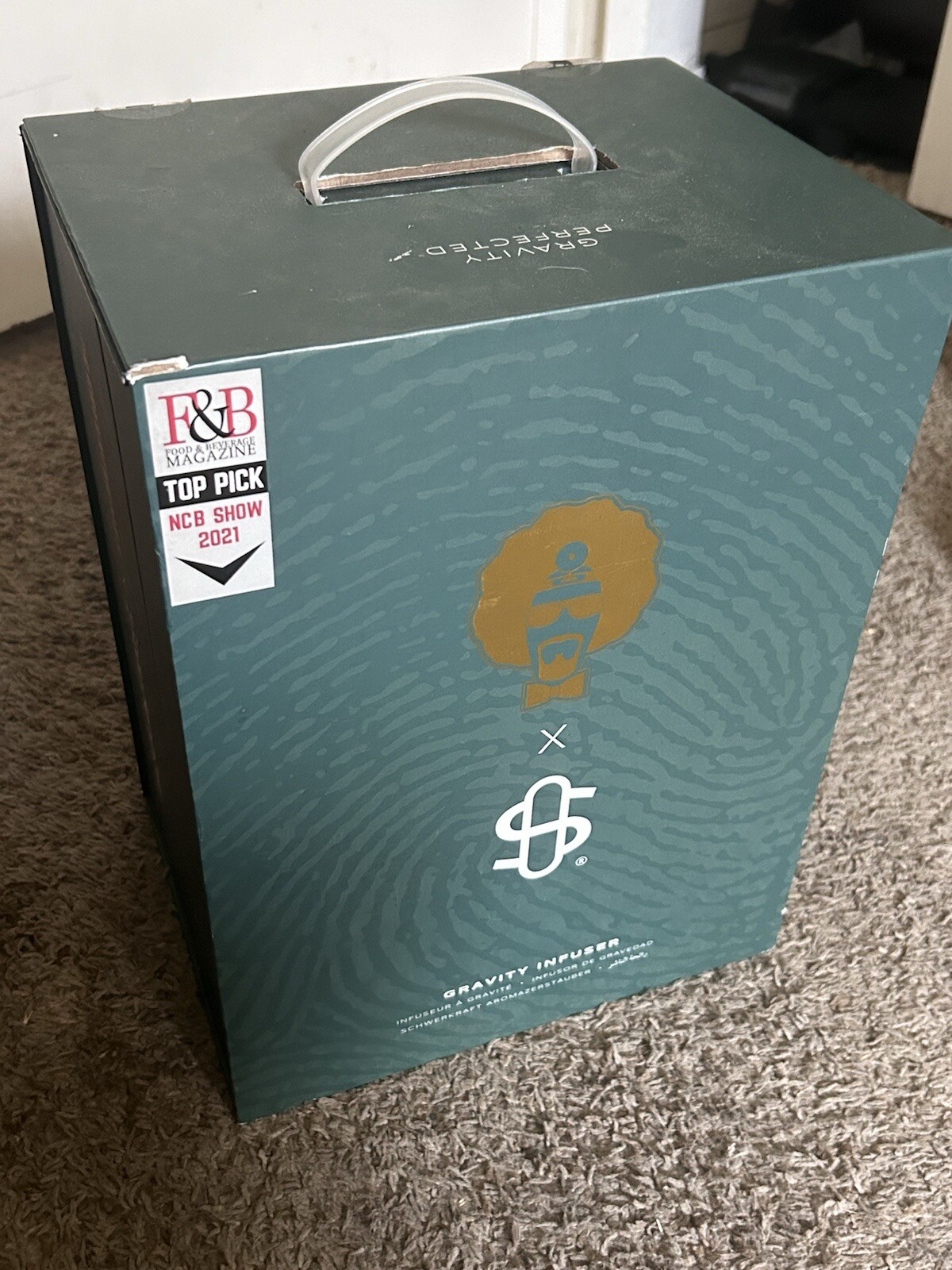 Gravity Hookah Water bong 360 Rotating Dr Green Thumb Edition