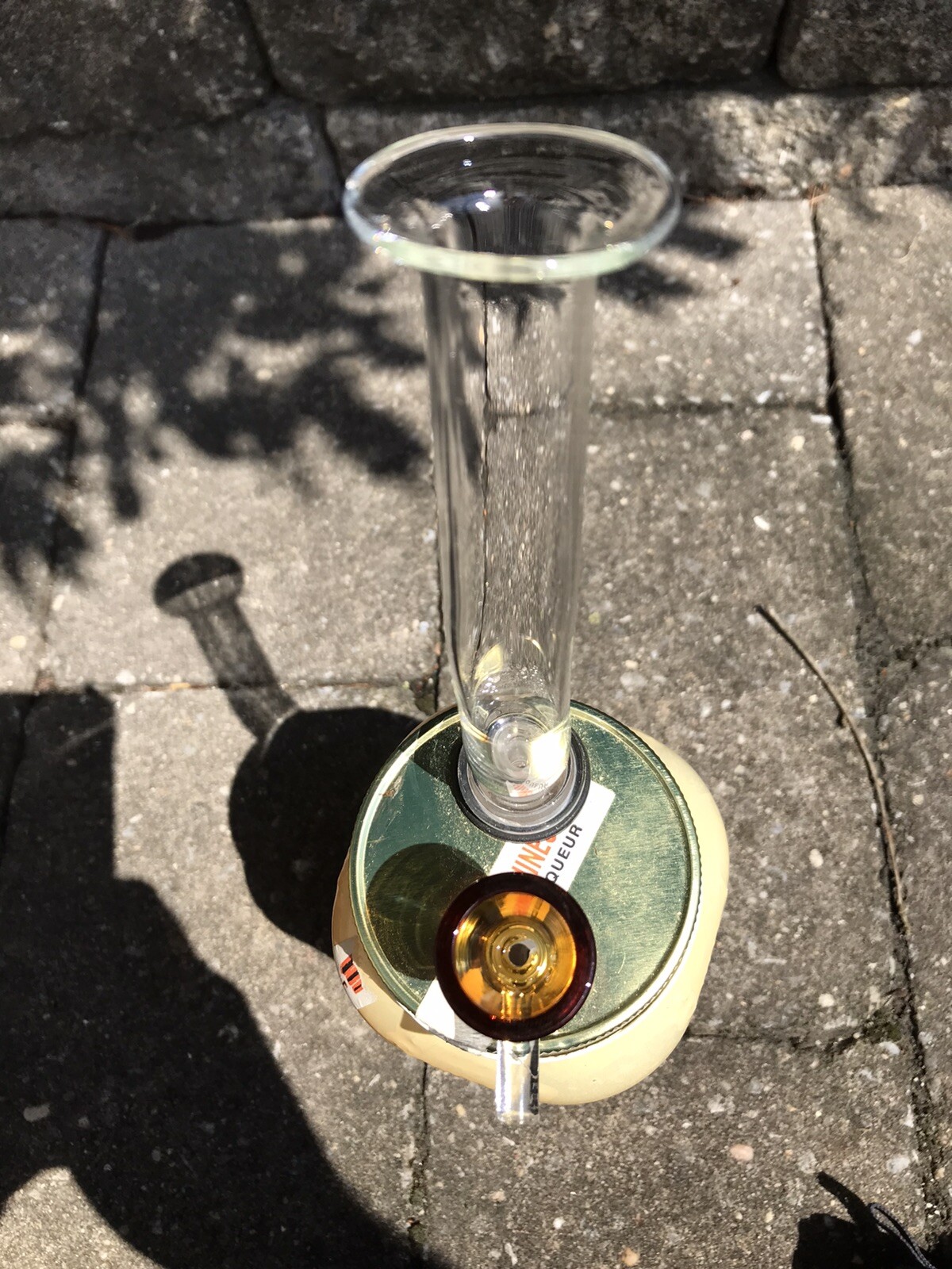 Mason Jar Bong Water Pipe 750ml Ole Smokey Tennessee Whiskey Creamsicle 14mm