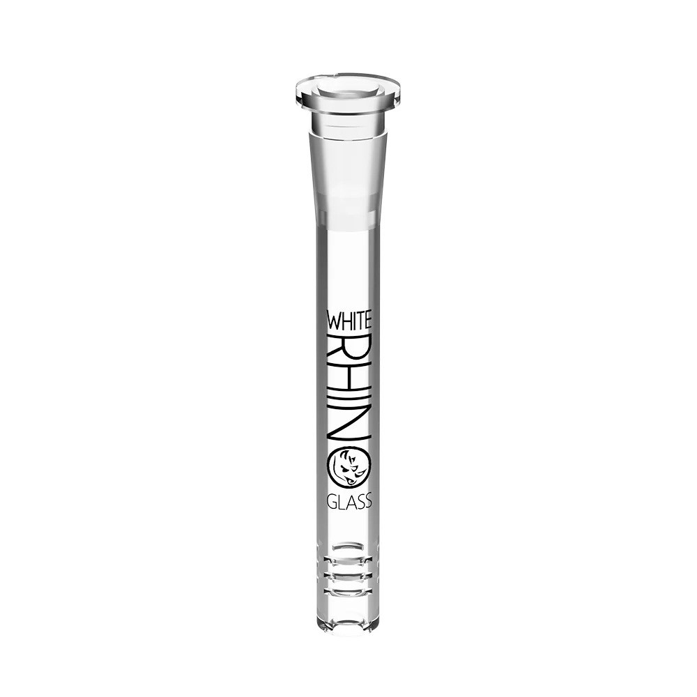 5” Inch Glass Downstem Diffuser For Water Pipes Bongs Hookahs – White Rhino
