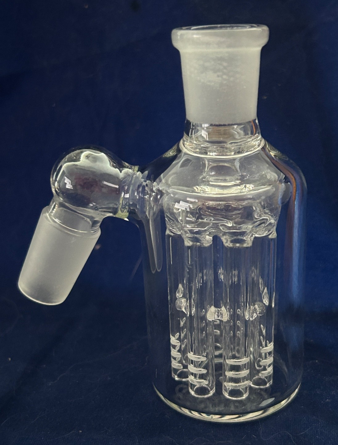 18 mm 45 degree Male 8 Arm Clear Ash Catcher