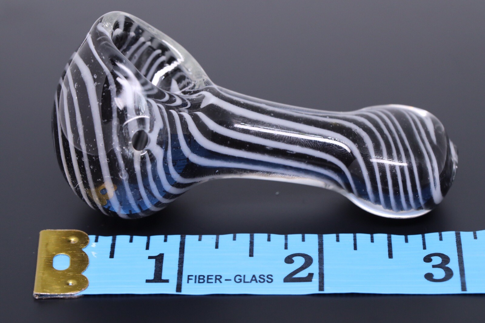 3” HAND PIPE TOBACCO SMOKING BLOWN GLASS HEAVY POCKET HERB BOWL MINI HITTER USA