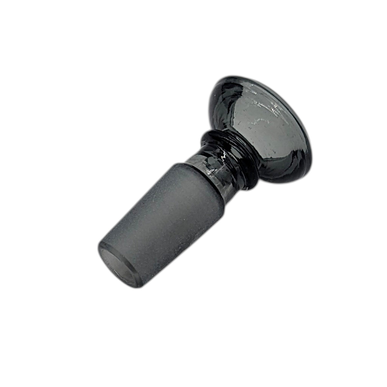 Grav Basin Glass Smoking Tobacco Waterpipe Bowl 14mm Male Slide Smoke Grey